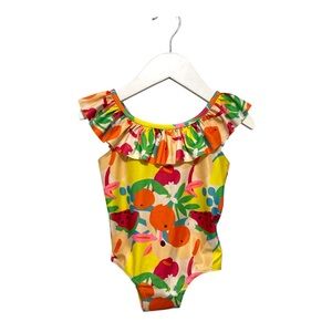 ⭐️ 5/$30 H&M Kids Fruits Print Swimsuit size 18M/2T